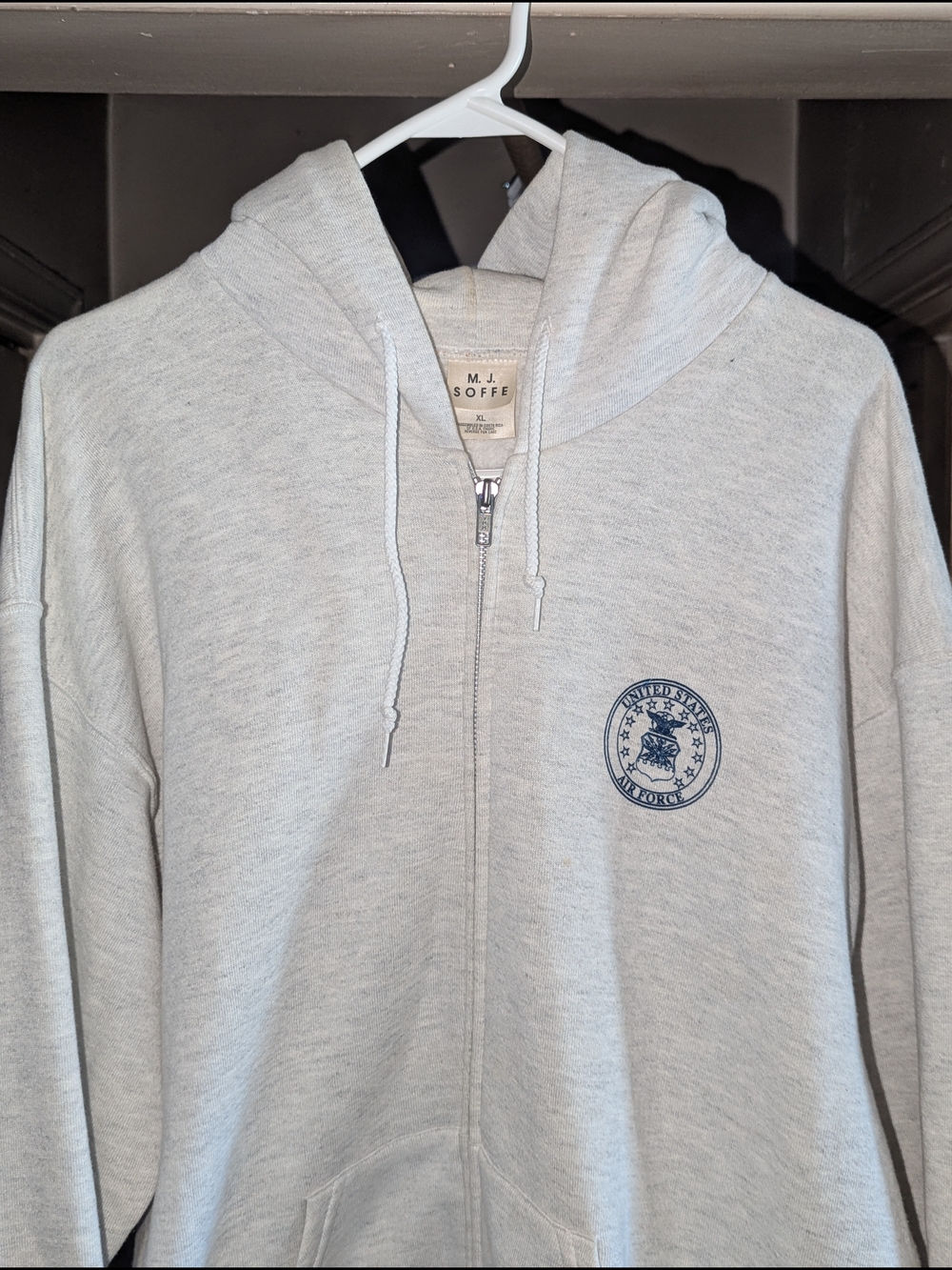 90s USAF Full-Zip Hoodie